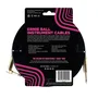 ERNIEBALL Câble d'instrument tressé Jack-Jack 4,57 m Noir