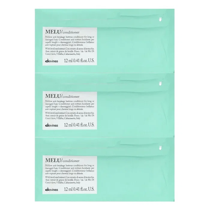 Davines Melu Après-shampooing Lot de 12 x 12 ml Davines Melu Après-shampooing Lot de 12 x 12 ml