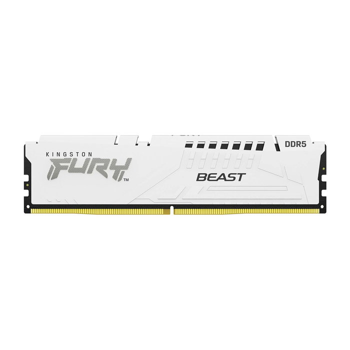 Kingston FURY Beast White EXPO 32 Go (2 x 16 Go) 6000 MHz CL30 DDR5 Kingston FURY Beast White EXPO 32 Go (2 x 16 Go) 6000 MHz CL30 DDR5