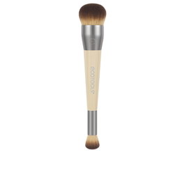 EcoTools Pinceau de Maquillage Double Usage BLEND + CONCEAL - Fond de Teint et Anti-Cernes - 2 en 1 - Finition Pro - Végans et Sans Cruauté