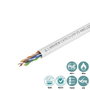 Lanview Câble Cat6 U-UTP 305m 4x2xAWG23 LSZH blanc, B2ca
