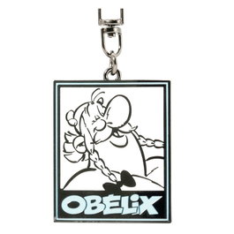 Abystyle Porte-clés Astérix & Obélix Obélix en métal 3,6 x 4,7 cm The Good Gift