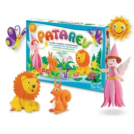 Sentosphere - Patarev - Pâte à modeler autodurcissante rebondissante et parfumable - Coffret de 6 pots de 18g - Dès 5 ans