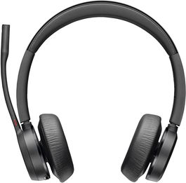 Plantronics/Poly Headset Voyager 4320 77Z31AA - Casque Audio avec Micro Noir pour Bureau et Voyage