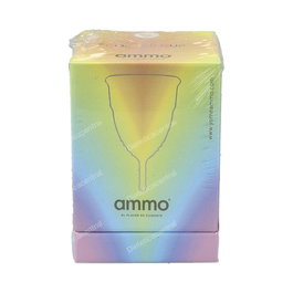 AMMO Coupe Menstruelle Couleurs Taille S, en silicone médical, alternative saine et sûre