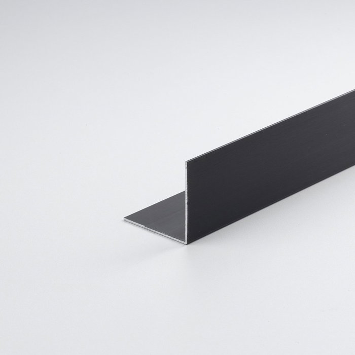 Arcansas Profil angle aluminium noir brossé 1000 x 20 x 20 mm bricolage Arcansas Profil angle aluminium noir brossé 1000 x 20 x 20 mm bricolage