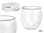 Vivalto Verre Borosilicate Transparent 245 ml à Eau 8 x 8 x 8 cm (Set de 24)
