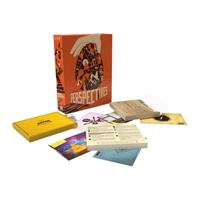 Asmodee SCPER01ES Perspectives Jeu de Société Narratif Coopératif Dès 10 Ans - Version Espagnole
