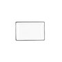 Quid Tapa Gastro Black Porcelana Ceramica 20x13x2 cm (36 Unidades)