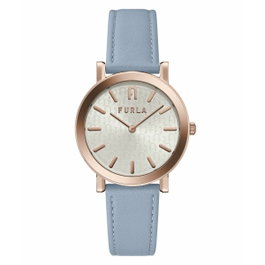 Furla WW00003005L3 Boîtier Rose et Bracelet Bleu