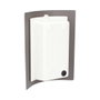 GSC Evolution Applique murale Sibe gris anthracite E27