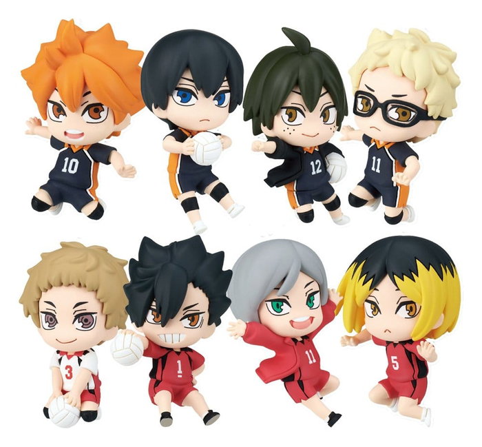 Haikyu!! Blind Pack assortiment figurines Twinchees Defofig! Dangler 5 cm (24) Haikyu!! Blind Pack assortiment figurines Twinchees Defofig! Dangler 5 cm (24)