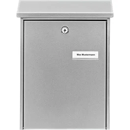 Burg-Wächter Daily 5861 SI - Boîte aux lettres en acier galvanisé argent