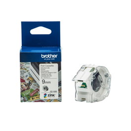 Brother CZ-1001 Rouleau de Carte Adhésive 9 mm x 5 m Compatible VC-500W
