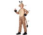 Déguisement girafe pour enfant marron unisexe 3-4 ans, 2 pièces