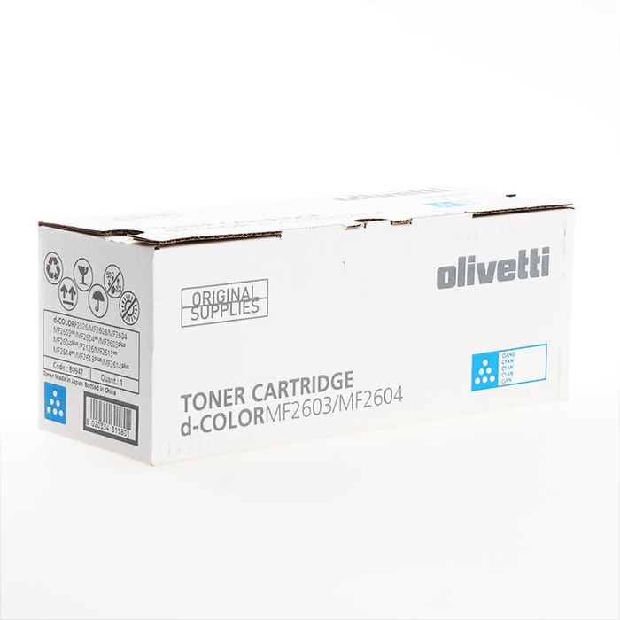 Olivetti B0947 Cartouche de Toner Cyan pour Imprimante Olivetti - Compatible avec B0947 Olivetti B0947 Cartouche de Toner Cyan pour Imprimante Olivetti - Compatible avec B0947