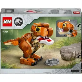 LEGO 76967 Jurassic World Petite Mangeuse : Figurine de T-rex Féminine Articulée - Jeu de Construction Dinosaure pour Enfants 7 Ans et Plus