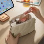 tomtoc Terra-A27 Puffy Accessory Pouch 2L Natural Sand