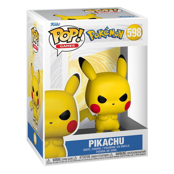 Funko Pop 65043 Pokemon Pikachu Grincheux Figurine Vinyle 9 cm