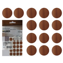 MAURER Cache-vis adhésifs merisier (blister 20 unités)