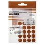 MAURER Cache-vis adhésifs merisier (blister 20 unités)
