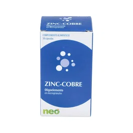 NEO ZINC-COBRE microgranulos 50cap.
