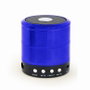 Haut-parleurs bluetooth portables GEMBIRD SPK-BT-08-B Noir/Bleu 3 W 4 W