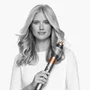 Dyson 533896-01 Airwrap Hairstyler - Coiffeuse sans chaleur avec accessoires, finition nickel/cuivre