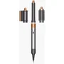 Dyson 533896-01 Airwrap Hairstyler - Coiffeuse sans chaleur avec accessoires, finition nickel/cuivre
