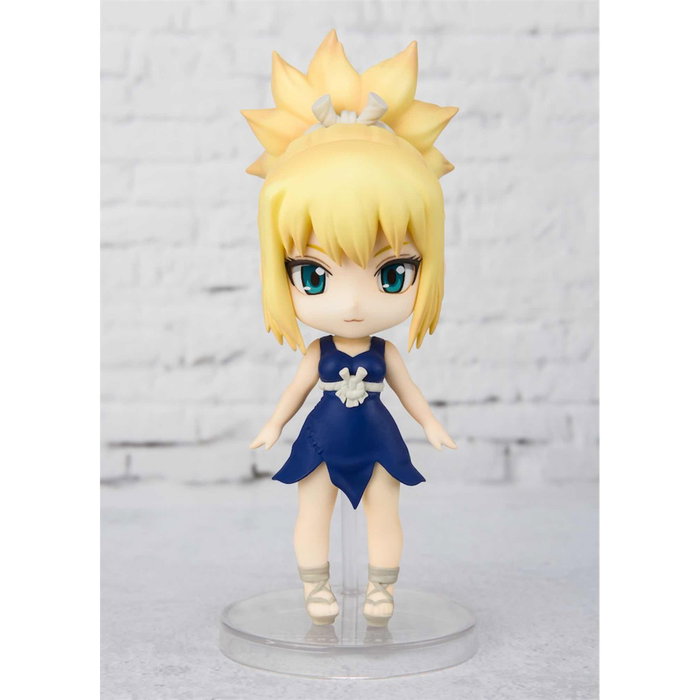 Tamashii Nations Figuarts Mini Kohaku Dr. Stone Figurine PVC 9cm avec Base et Mains Alternatifs