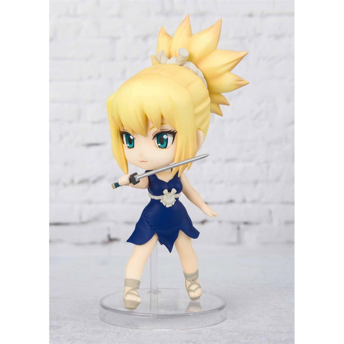 Tamashii Nations Figuarts Mini Kohaku Dr. Stone Figurine PVC 9cm avec Base et Mains Alternatifs