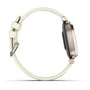 Garmin Lily 2 Montre Connectée Cream Gold 25,4 x 21,3 mm Bracelet Blanc Coco