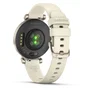 Garmin Lily 2 Montre Connectée Cream Gold 25,4 x 21,3 mm Bracelet Blanc Coco