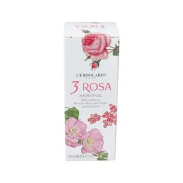 L´ERBOLARIO 3 ROSAS gel de baño 250ml