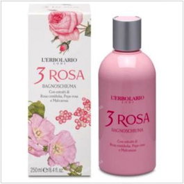 L´ERBOLARIO 3 ROSAS gel de baño 250ml
