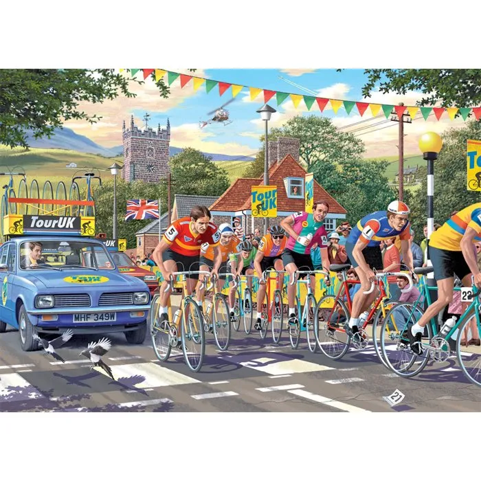 Jumbo Puzzle Falcon The bike race 1000 pièces Jumbo Puzzle Falcon The bike race 1000 pièces