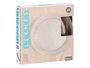 Leknes Assiette Rayures Transparente 23 cm Plastique (PS) (Set de 24)