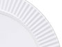 Leknes Assiette Rayures Transparente 23 cm Plastique (PS) (Set de 24)