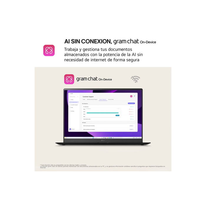 Ordinateur Portable LG 16Z90TS-G.AU99B 16" 32 GB RAM 1 TB SSD Ordinateur Portable LG 16Z90TS-G.AU99B 16" 32 GB RAM 1 TB SSD