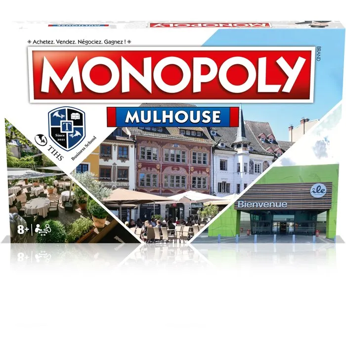 Winning Moves Monopoly Mulhouse - Édition locale collector