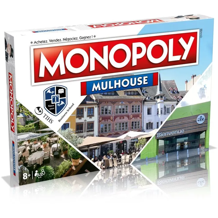 Winning Moves Monopoly Mulhouse - Édition locale collector