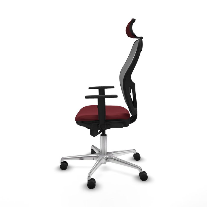 Piqueras y Crespo Chaise de Bureau 1D086N2 Bordeaux Piqueras y Crespo Chaise de Bureau 1D086N2 Bordeaux