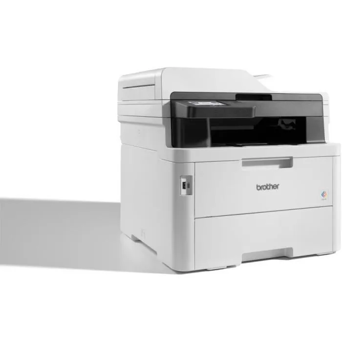 Brother MFC-L3760CDW - Imprimante multifonction laser couleur 4 en 1 avec recto verso automatique, WiFi et Ethernet - Impression jusqu'à 26 ppm