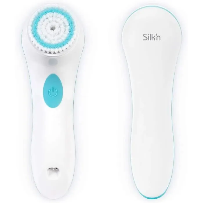 Silk'N Brosse nettoyante visage PURE - Pour peaux mixtes et sensibles - 4 programmes de nettoyage - Étanche et rechargeable sans fil