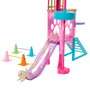 Barbie - Poupée Stacie au Parcours d'Obstacles pour Chiots HRM10 - Set de Jeu avec Accessoires pour Chien
