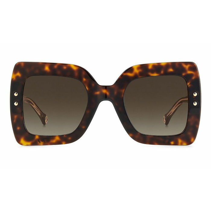 Carolina Herrera Gafas HER 0082/S 086 145 mm - Lunettes de soleil femme, monture carrée en acétate, protection UV400, catégorie 3 Carolina Herrera Gafas HER 0082/S 086 145 mm - Lunettes de soleil femme, monture carrée en acétate, protection UV400, catégorie 3