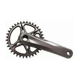 Shimano Jeu de pédalier XTR Hollowtech II Direct Mount 170 mm 1x12V Noir/Gris
