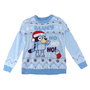 Cerdá Jersey en point de Noël Bluey pour enfant - Taille 5 ans - Couleur Bleu clair
