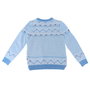 Cerdá Jersey en point de Noël Bluey pour enfant - Taille 5 ans - Couleur Bleu clair