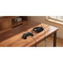Belkin Inspire Casque Audio Enfant Filaire Noir avec Microfoldable Boom Mic et Adaptateur USB-C/3,5 mm